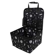 PaiPaitek 2026 New Dog Car Seat With Storage Pocket, Durable Pet Booster Cushion Suitable For Small To Medium Dogs - Black - View 11