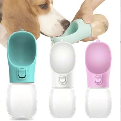 Portable Dog Water Bottle, Suitable For Small Dogs, Large Dogs, Cats, Outdoor Leak Proof, Suitable For Dog Breeds Such As Chihuahuas And French Bulldogs, Can Be Used For Outdoor Walking And Drinking, And Is An Ideal Choice For Camping.