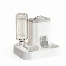 2-In-1 Smart Pet Feeder, Integrated Food And Water Dispenser - 2.2L Grains - 1.1L Water - View 9