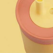 Insulation Stainless Steel Tumbler With Spill Resistant Flexible Straw, Easy To Clean, Great For Travel, 12 Oz,Resistant To Falling And Not Easy To Break.Double Vacuum Insulatedthermos, For Frozen Beverages, Exquisite Workmanship, Suitable For Camping, Work, And Indoor Use - Màu Cam cháy - Xem 2