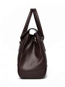 Luxury Handbags Woman Bags Designer Shoulder Bag For Women's 2026 Large Capacity Ladies Leather Hand Casual Tote Sac - Coffee - View 6