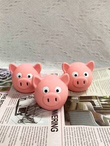 Đồ chơi gặm cho chó, hình gà, lợn, bò nhỏ dành cho chó nhỏ, chó con, mèo con, đồ dùng cho thú cưng giúp tiêu hao năng lượng. - Nhiều màu - Xem 6