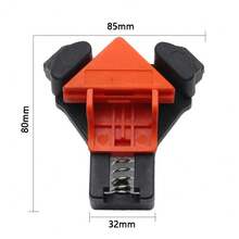 4PCS 90 Degree Corner Clamps For Woodworking, Fast Adjustable Quick Spring Loaded Woodworking Clamps,Cabinets,Photo Framing - A - View 8