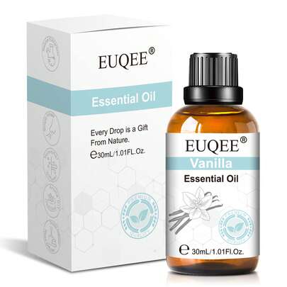 1瓶 EUQEE 30毫升/1.01液体盎司香草精油，适用于蜡烛和肥皂制作、香薰加湿器，也适用于家庭DIY蜡烛、芳香疗法和护肤，香味持久。