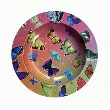 Cenicero pequeño de metal, con varios patrones - Multicolor - Ver 2