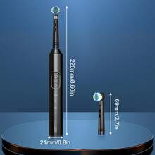 Electric Toothbrush - Black - View 3