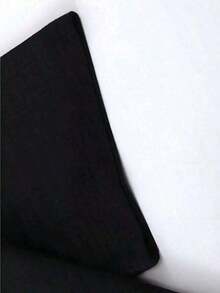 Double-Sided Printed, Anti Social Club Printed T-Shirt, Suitable For Daily Wear, Casual Summer Wear, Slightly Elastic, Breathable, Outdoor Holiday Sports, Gift T-Shirt, Holiday Gift, Perfect Gift. - Black - View 4