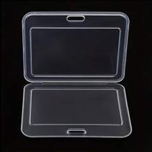 Horizontal Durable Transparent ID Card Holder: Ensure The Safety Of Your Bank Cards And ID Cards! - 5 Cards - View 9