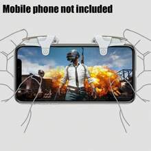 Gatillos Botones L1r1 Celular Andriod - Blanco - Ver 2