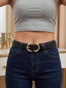 3件套女士双D环腰带，时尚优雅的腰带，适合搭配T恤、连衣裙、牛仔裤和其他日常服饰。 - 彩色 - 查看 5