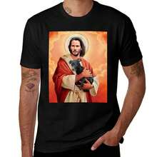 Saint The Immortal Essentia T-Shirt Anime T-Shirt Funny Shirt Cotton Vintage T Shirts T Shirt - màu đen - Xem 1