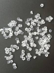 1 Box Of Approx. 365pcs Transparent Silicone Ear Plugs, Soft Silicone Earring Backs, Clover-Shaped Earring Fixers 5mm, Suitable For Fixing Earrings & Earring Posts, Low Allergy Silicone Earring Backs Replacement - Plum Blossom Shape - View 11