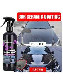 HGKJ 三合一汽车陶瓷纳米涂层液，纳米晶体疏水层，抛光纳米涂层剂，抛光纳米涂层 P1 号，汽车漆面涂层，必备汽车保养工具，汽车零部件 - 多色 - 查看 7