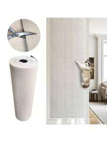 1 trụ cào móng cho mèo kèm vải dính - Thảm tự dính bền chắc để bảo vệ đồ nội thất, tấm bảo vệ tường và ghế sofa có thể tháo rời, bảng cào móng trong nhà cho mèo, giải pháp cào móng cho mèo | Nội thất hiện đại cho mèo | Trụ cào móng chắc chắn - 300cm*40cm - Xem 15