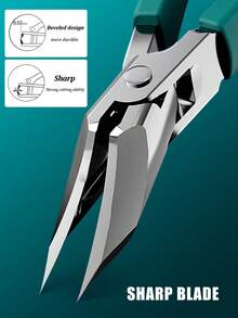 Heavy Duty Stainless Steel Nail Clippers, Thick Nail & Ingrown Nail Trimmer With Non-Slip Handle, Durable Nail Care Tool For Adults And Elderly, Nail Groove Cleaner, Daily Foot And Hand Care - Multicolor - View 7