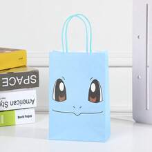 pokemon Handbag Cartoon Expression Dinosaur Gift Bag, Cute Cowhide Paper Candy Bag, Holiday Snack Bag - Multicolor - View 7