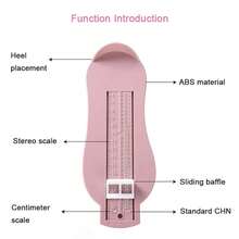 Toddler Foot Measuring Tool, Shoe Size Measuring Ruler Tool, Foot Length Measuring Ruler Accessories For Babies And Toddlers - Green - View 5