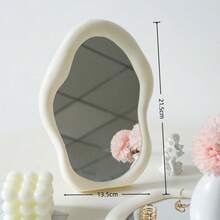 Gương trang điểm màu be trang nhã, thích hợp sử dụng tại nhà. - Màu be - Xem 7