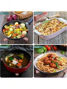 Tấm lót chịu nhiệt có thể gập lại, thảm lót nồi nhà bếp, tấm lót cách nhiệt chống trượt bằng silicon, thiết kế hình chữ thập. - Xem 4