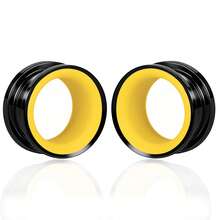 2个不锈钢牛角形耳扩，男女通用低过敏性穿刺饰品，夏季款 - style-1 - 查看 26