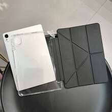 适用于华为MatePad SE 11英寸平板电脑的磁吸翻盖保护套，带笔槽、透明亚克力后盖、智能休眠/唤醒功能，适用于2026款和2025款MatePad 11.5英寸平板电脑，也适用于2023款11英寸MatePad 2/MatePad SE平板电脑。 - 亞克力 - 查看 3