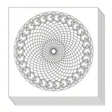 Mandala Coloring Book For Adults, Anti-Stress Floral Pattern Art Workbook, 24 Pages Of Intricate Circle Designs For Relaxation & Mindfulness, Creative Gift For Women Men Teens - Mandalas Coloring Book - View 6