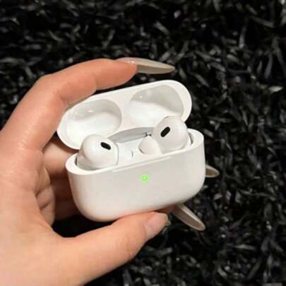 True Wireless Bluetooth Earbuds - Compatible With Apple And Android, Built-In Microphone, Sweat-Proof, Up To 24 Hours Playtime - White