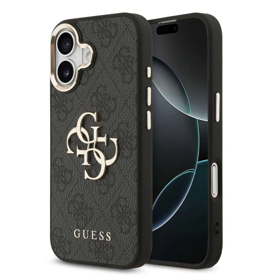 Guess 4G Logo IPhone Case - Black - View 1