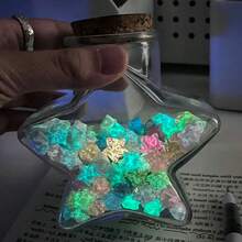 210张夜光星形纸，星形纸，折叠星形专用纸，折叠星形折纸条，幸运星，夜光手工星形纸 - 210張夜光星星紙/蝶戀花 - 查看 9