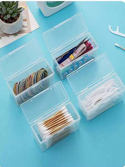 10张/8张/5张/4张/3张/1张装便携式扑克牌收纳盒，卡片收纳盒，珠宝及小物件整理盒，游戏卡、身份证、名片收纳盒