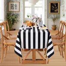 Tablecloths - Black and White - View 3