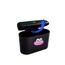 Universal Car Hanging Collapsible Storage Big Eye Trash Can, Cute Big Eye Garbage Bin - Big Eye Trash Can - View 7