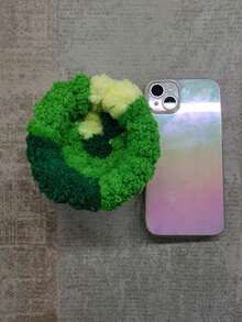 1个逼真绿色植物鸟巢带铃铛 - 毛绒悬挂式树叶床，外观自然，适合鹦鹉、玄凤鹦鹉、爱情鸟、金丝雀、小型宠物鸟，温暖鸟巢，绿色，冬季养鸟套装 - A - 查看 11