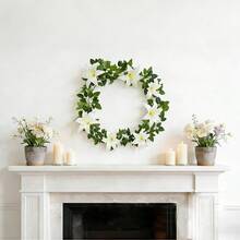 Artificial Lily Garland Spring Realistic Hanging Vines With Flowers For Garden Wedding Arch Home Decor - Multicolor - View 2
