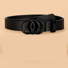 2 Stücke modische dekorative Kreis-Schnalle, vielseitige Damengürtel für den täglichen Gebrauch, Halloween, Sommer, Schule, Herbst, Halloween - Verschiedenfarbig - Übersicht 26