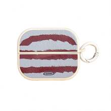 琥珀色豹纹纹理保护壳，兼容三星 Buds 3/Buds 3 Pro 耳机，低调奢华设计 - 彩色 - 查看 12