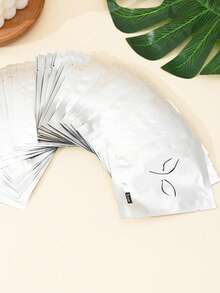 200 cặp miếng đệm cách ly nối mi, vật tư nối mi không rụng, thích hợp cho nối mi, dụng cụ nối mi, dụng cụ bảo vệ cách ly nối mi. - Bạc - Xem 10