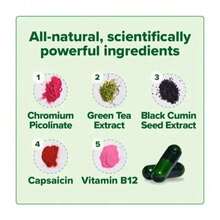 Metabolism Boost, Curb Cravings! MOTO Vegan Capsules With Natural Ingredients Like Chromium Picolinate And Green Tea Extract. 30 Servings To Support Healthy Metabolism And Boost Cellular Energy. - 3 cái - Xem 9