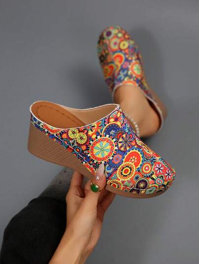 Women's Platform Wedge Shoes, Comfortable Ladies Shoes, Spring & Summer