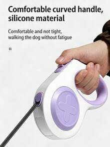 3m/5m Retractable Dog Leash, Automatic Extending Pet Walking Lead For Dogs & Cats - Multicolor - View 2