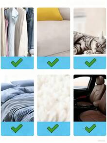 60/120/180 Sheets Super Sticky Lint Roller-Pet Hair Remover,Roller Lint Remover,Extra-Sticky Lint Roller,Set Includes 1 Handle&2/4/6 Rolls Of Replacement Paper,30 Sheets/Roll,Replaceable Fuzz Remover Brush,For Car,Furniture,Clothes,Hair Cleaner. - Multicolor - View 4
