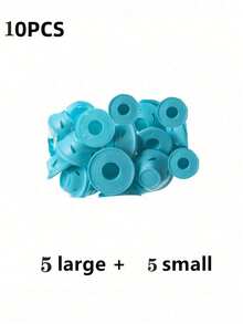 30/20/10件装蘑菇形和钟形免加热卷发工具，慵懒睡眠造型工具，DIY无损卷发工具，时尚卷发器 - 隨機 - 查看 8