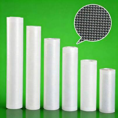 1 Roll 305cm Vacuum Sealing Bags, Home & Living > Storage & Organization > Kitchen Storage & Organization