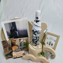 1pc Automatic Transparent PVC Banana Dog Pattern Umbrella, Waterproof And Windproof, Nature Style, Cute And Fresh, Suitable For Female College Students - Line Kitten - View 4