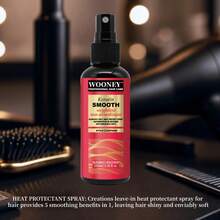 护发喷雾 热保护喷雾，角蛋白柔顺护理，五效合一，令秀发亮泽柔顺，帮助抚平毛躁，抵御热损伤和摩擦。免洗洗发水和护发素二合一产品。 - 1瓶護髮噴霧 - 查看 5