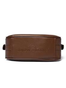 Túi đeo vai bằng da mềm mại, túi xách nữ công sở, thiết kế đơn giản, thời trang thành thị, mẫu mới năm 2026 dành cho các bà mẹ trung niên. - màu nâu - Xem 8