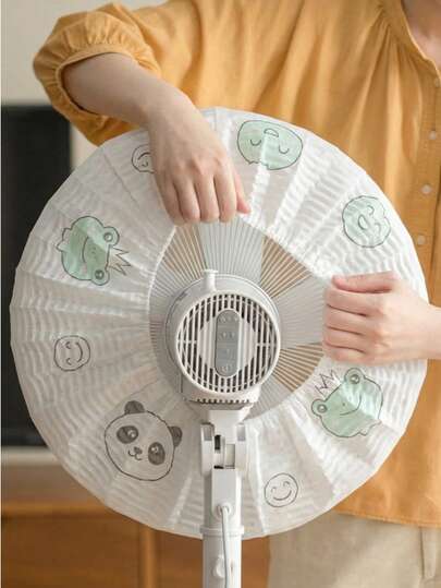 1 Stück dehnbare Bodenlüfter Staubabdeckung, geeignet für Standventilator, waschbarer Staubschutz, essentiell für Aufbewahrung in allen Jahreszeiten