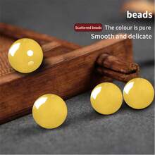 50pcs/10mm 30pcs/12mm Round Glass Beads, Multicolored Crystal Gemstone Beads, Round DIY Craft Beads, For Jewelry Making DIY Crafts, Handmade Necklaces, Bracelets, Phone Straps, Wedding Decorations, Adult Girls' Friendship Bracelets - Multicolor - View 20