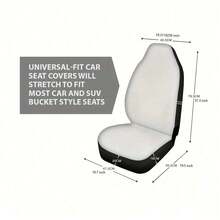 1 tấm bọc ghế ô tô in hình cờ Mỹ, chất liệu lụa băng thoáng khí, phù hợp cho cả xe SUV và sedan. - Nhiều màu - Xem 3