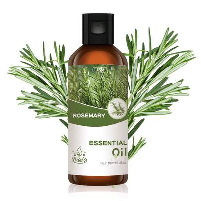 LISM 100ml/30ml Bottled Premium Rosemary Essential Oil, 100% Pure Natural, Suitable For Diffuser, Humidifier, Natural Style | Nourishing Oil, Holiday Gift